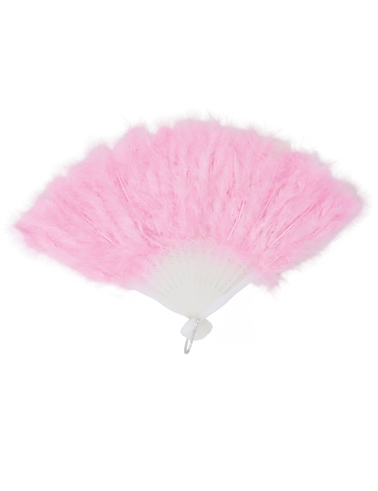 25 cm ružové perie