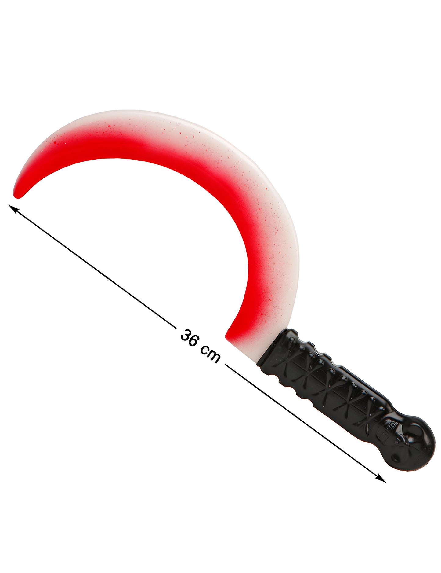 Fosforeskujúci krvavý kosák 36 cm