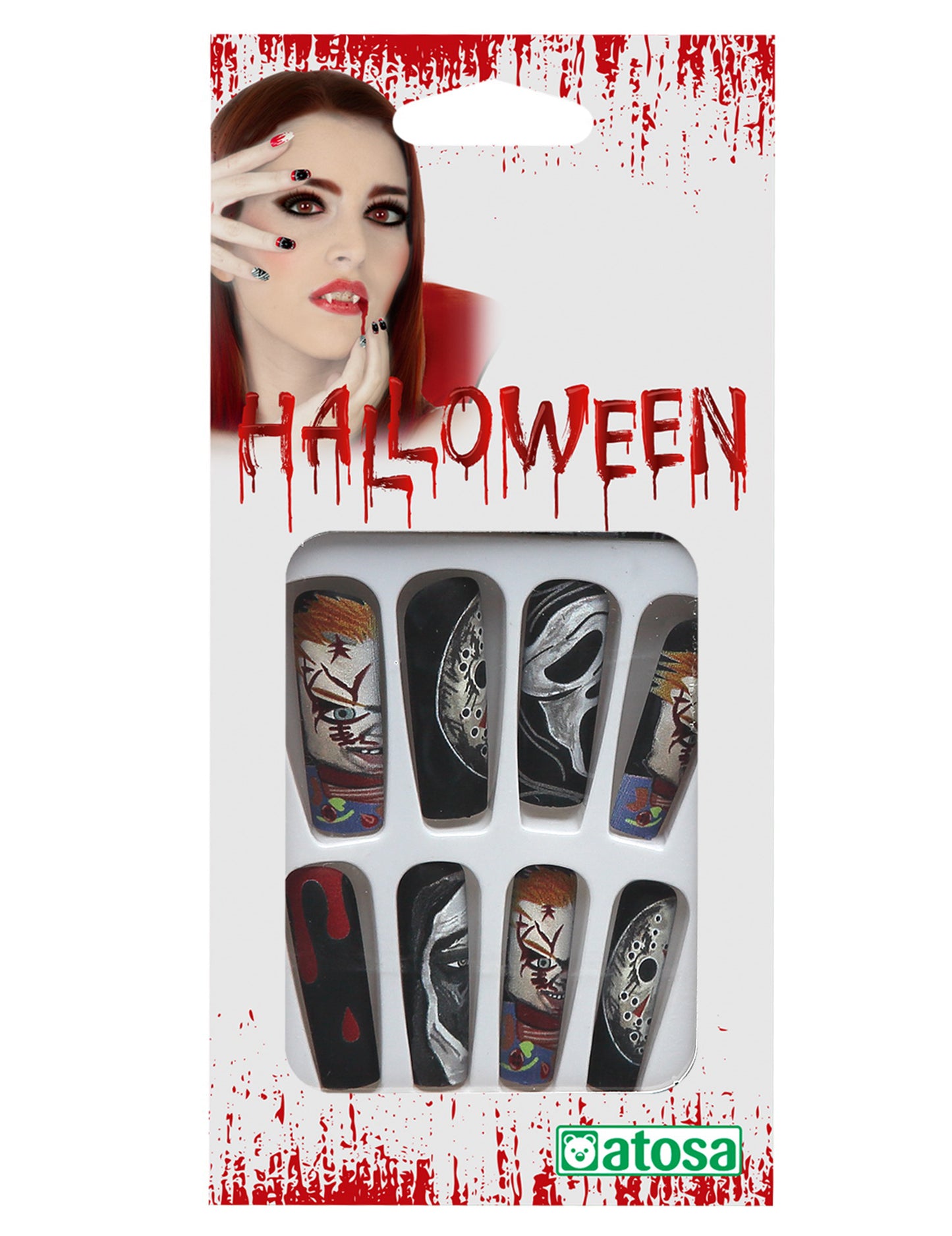 Falošné nechty sériový vrah z hororových filmov