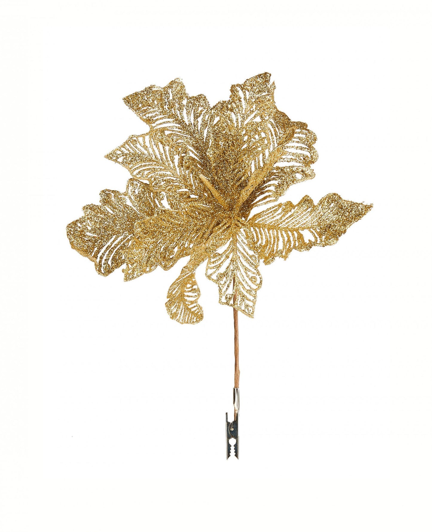 Zlatý kvet 22 cm s ozdobnou sponou