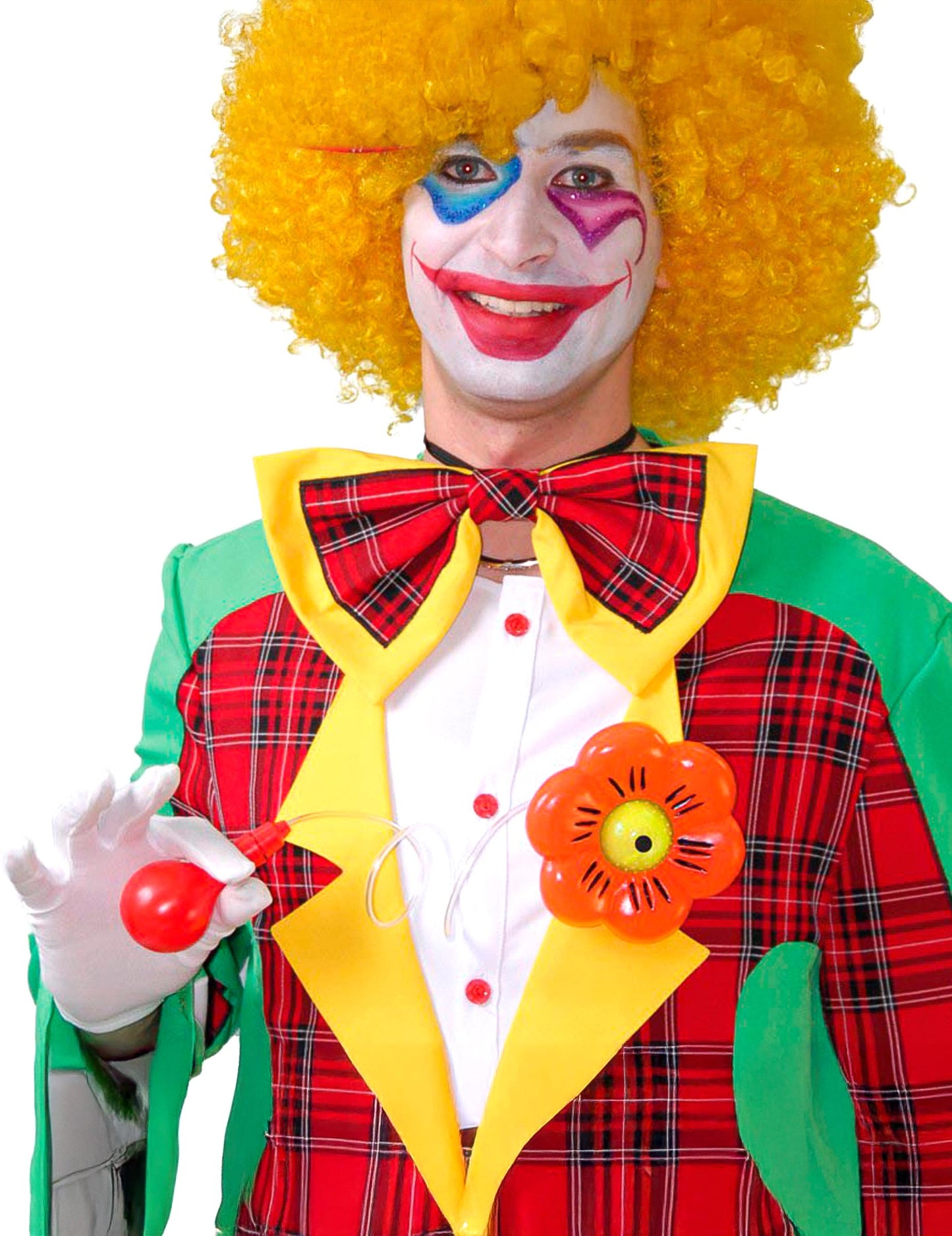 Situácia s kvetinovou vodnou pištoľou klauna