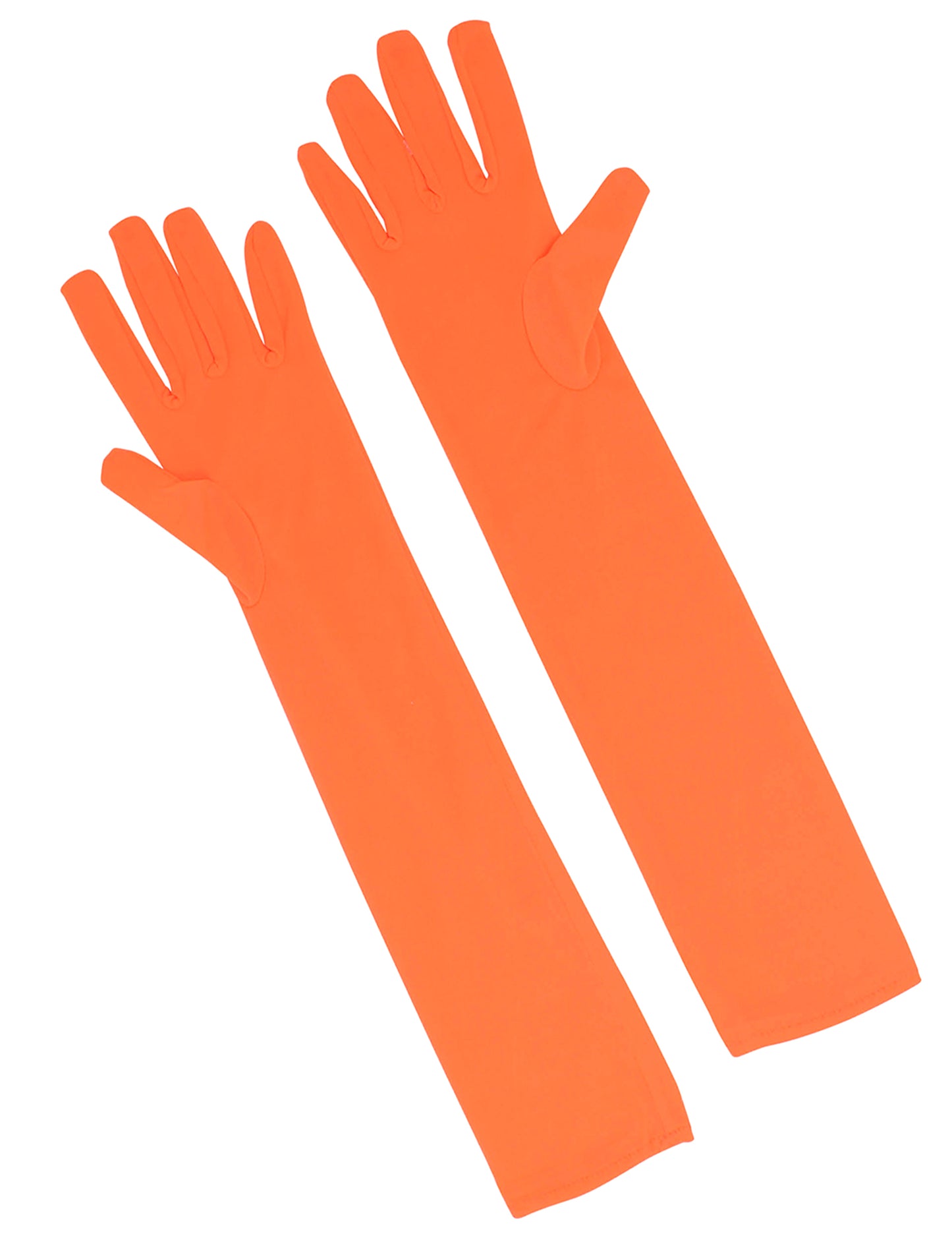 Fluo dospelé oranžové rukavice