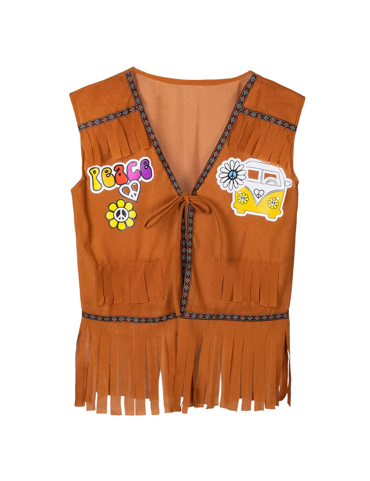 Ženská bangová hippie vesta