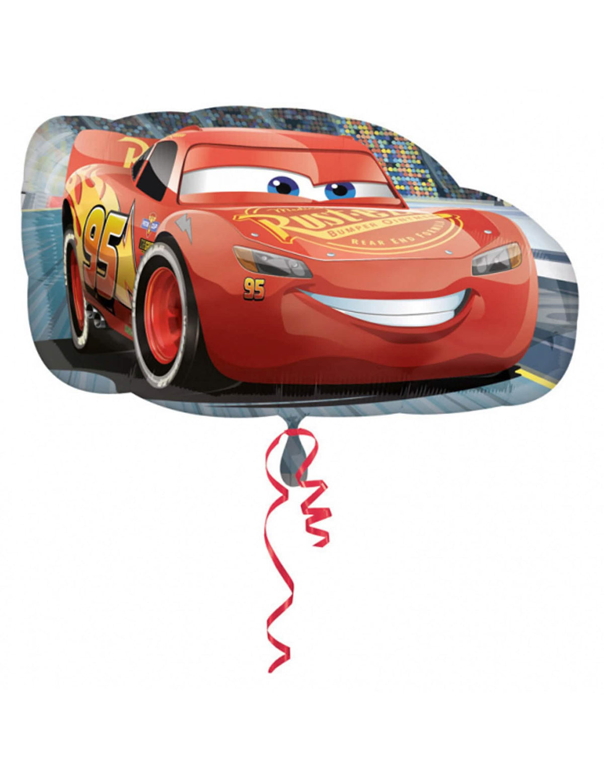 Hliníkový balón Cars 3 pre dieťa červená
