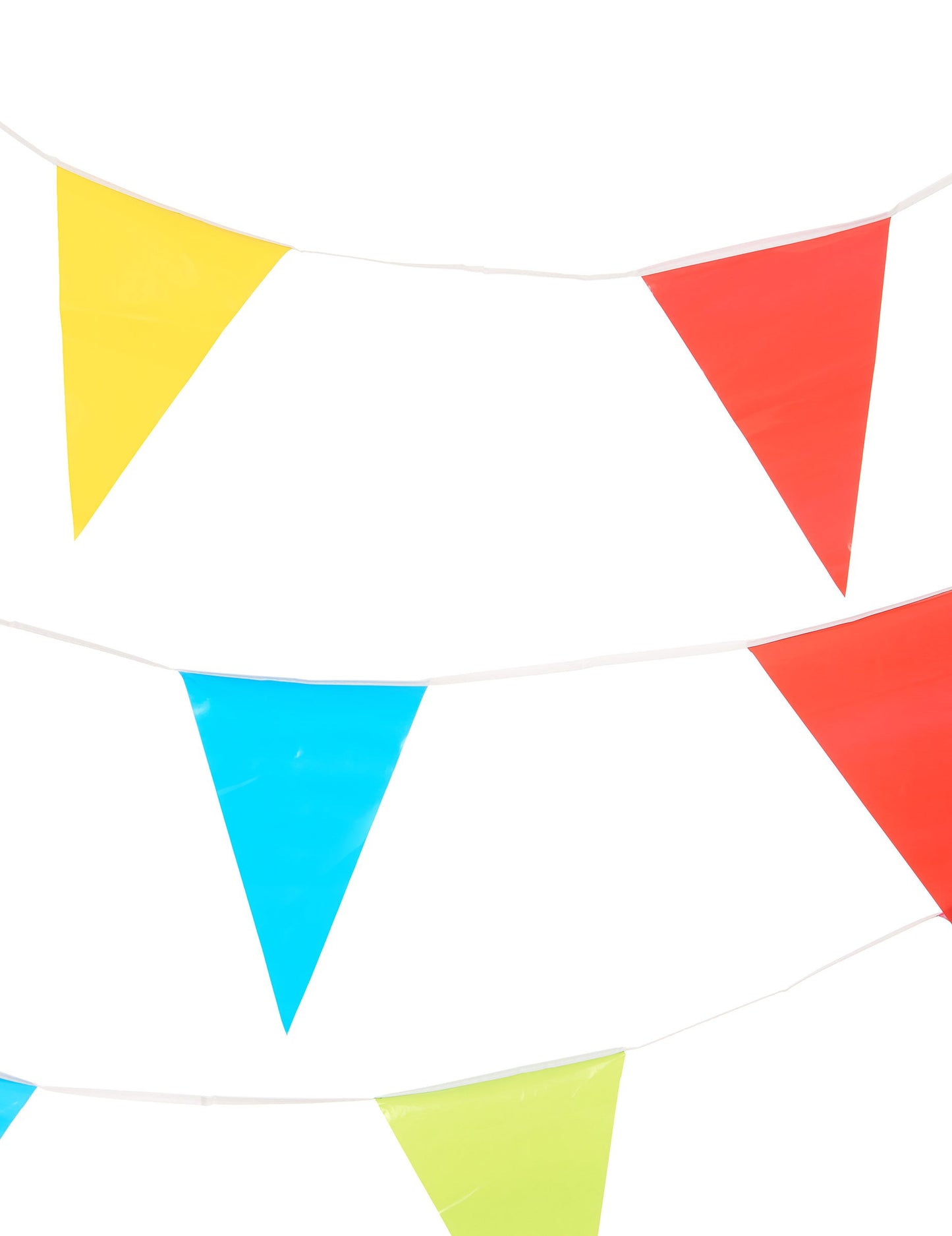 Viacfarebný papierový vlajok Garland 10 m