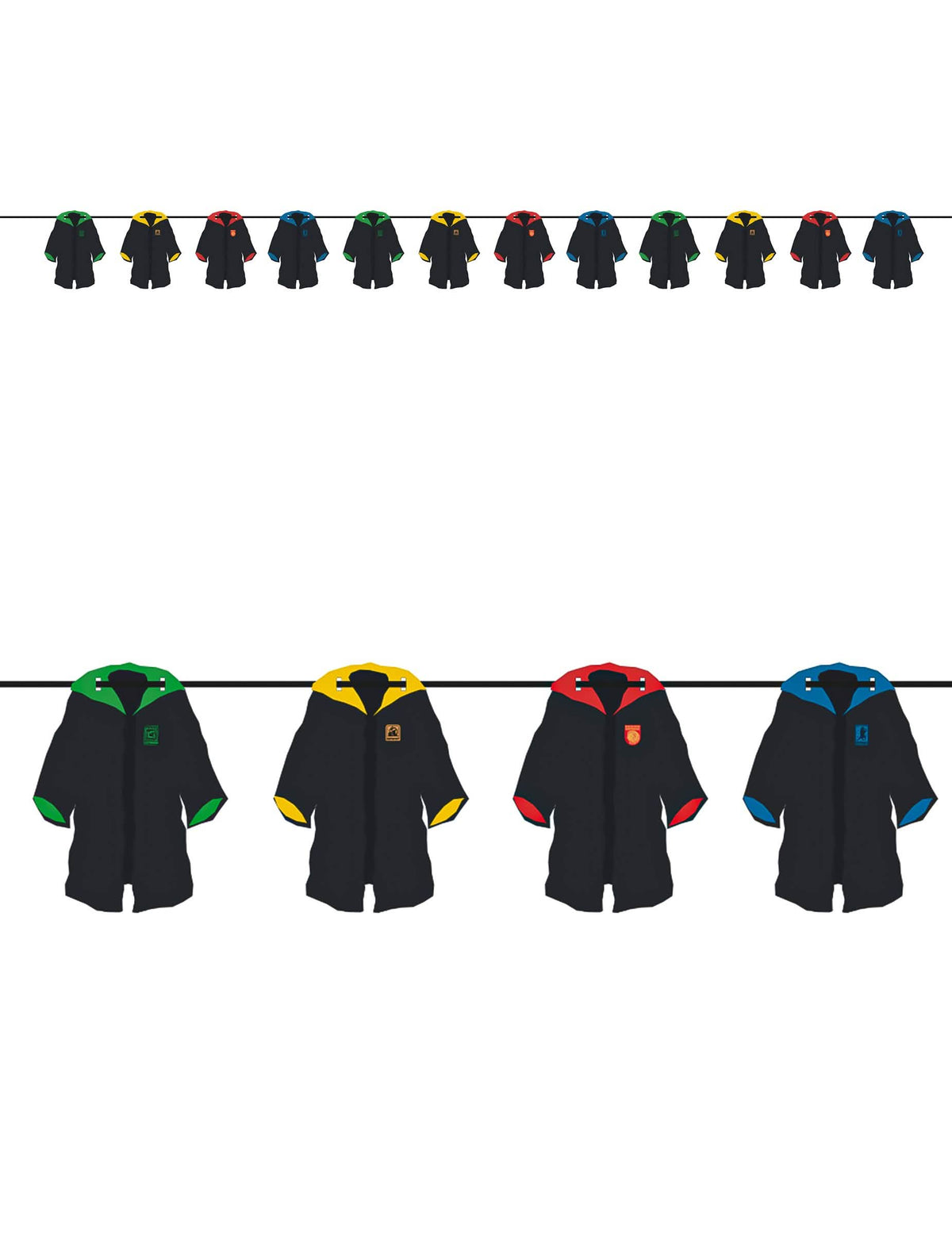 Girlanda Erby fakúlt Harry Potter™ 3,6 m