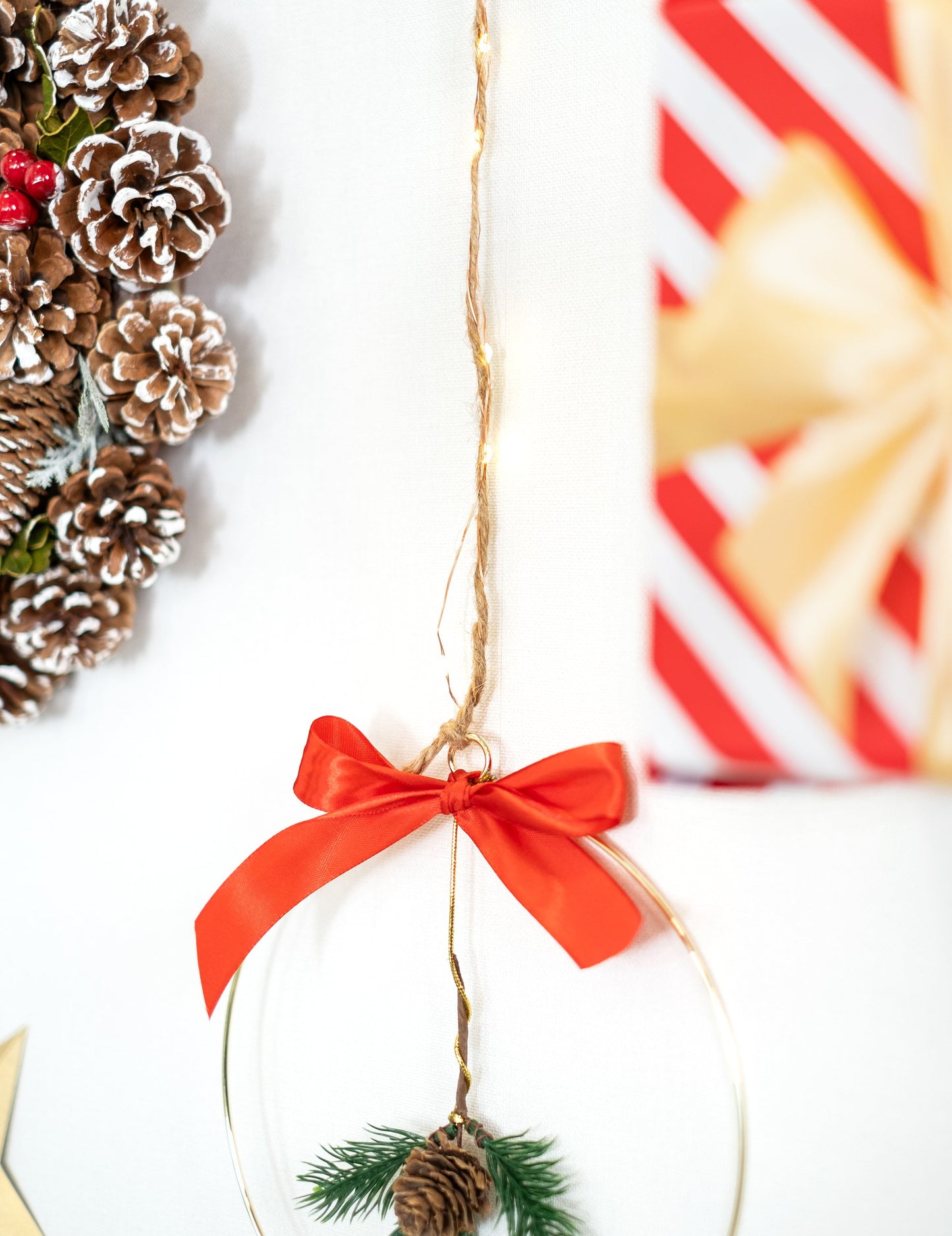 Teplé biele svetlo girlanda 10 m