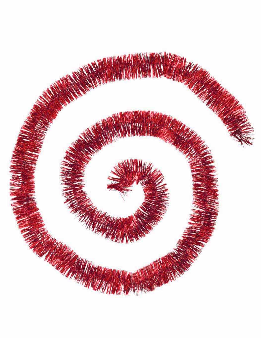Guirlande de sapin de Noël pour décoration rouge