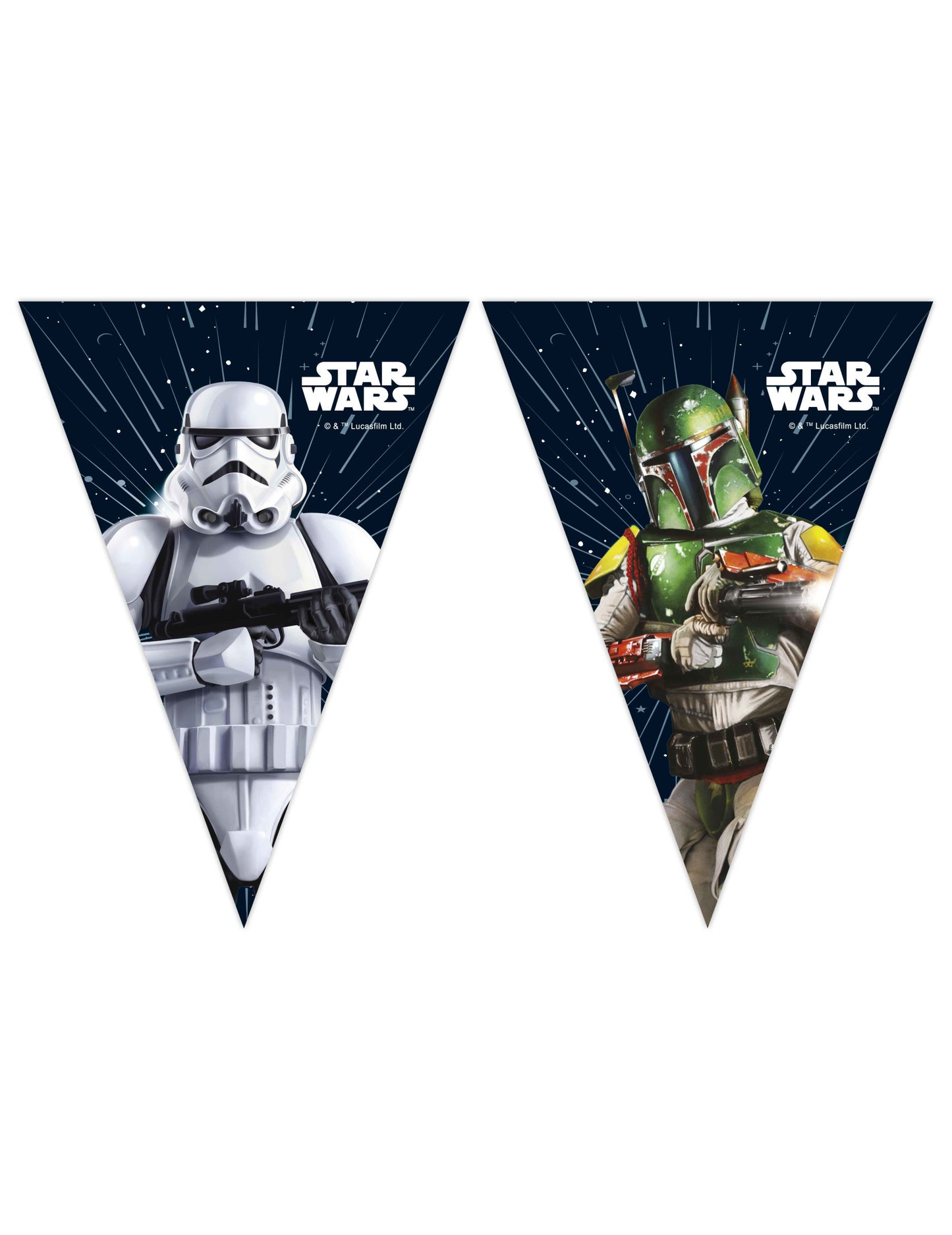 Papierová girlanda Star Wars Galaxy™ 2,3 m