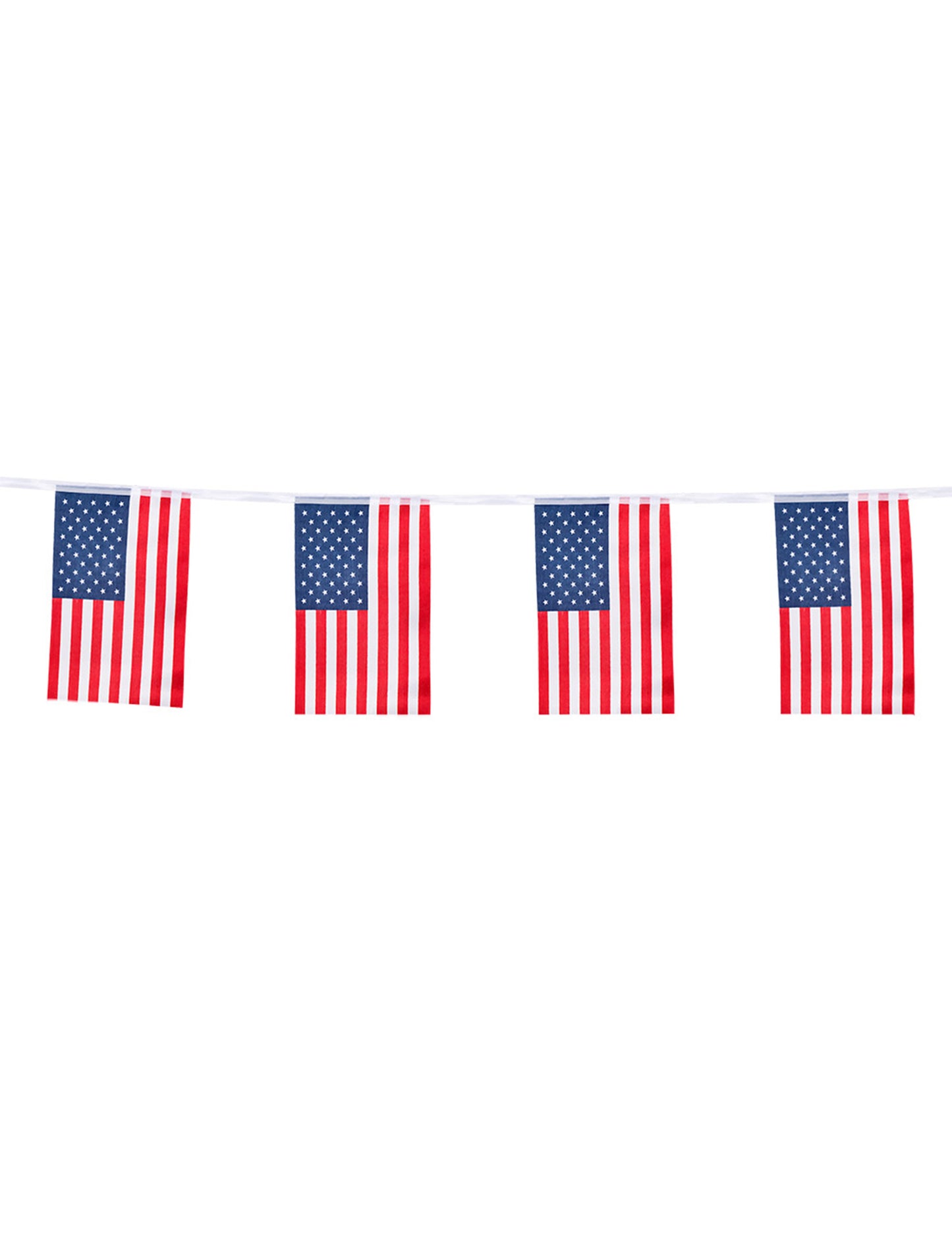 US 4 metrov pennants girland