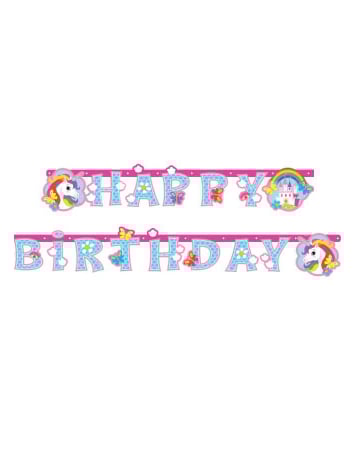 Guirland všetko najlepšie k narodeninám Unicorn 1,79 m