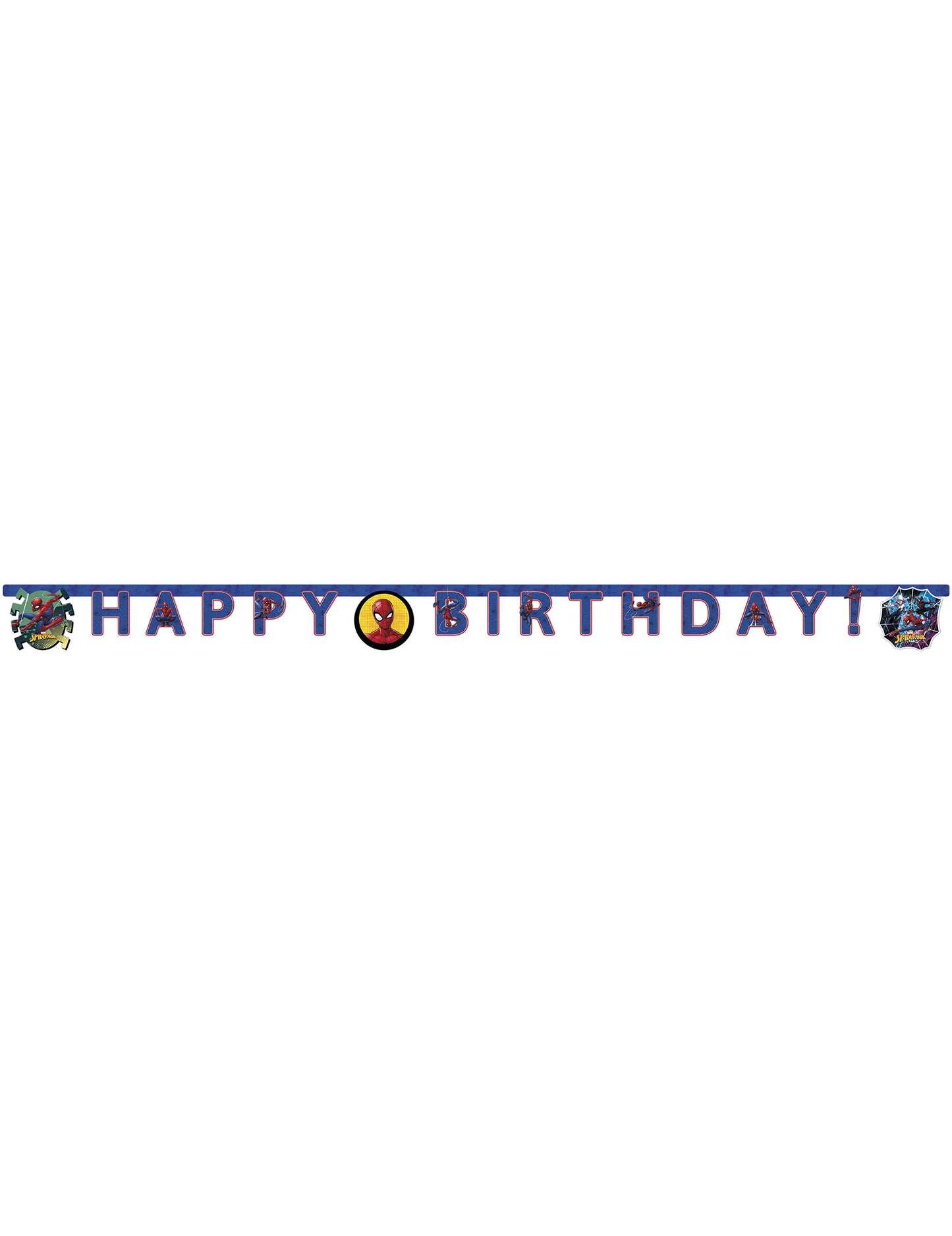 Girlanda happy birthday Spiderman™ 200 x 16 cm