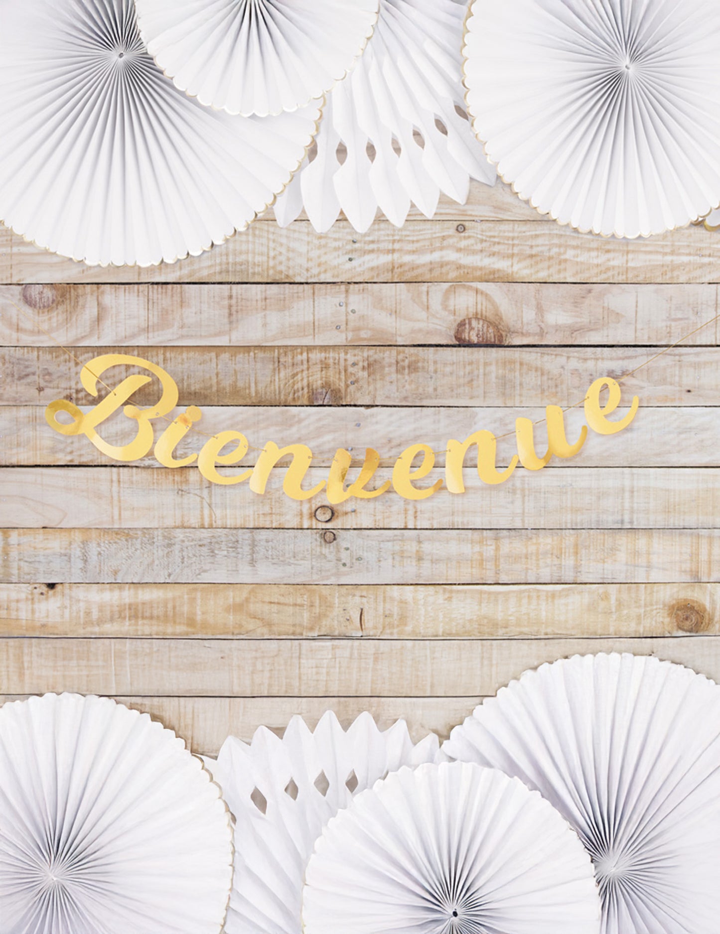 Zlatá uvítacia girlanda 1,4 m