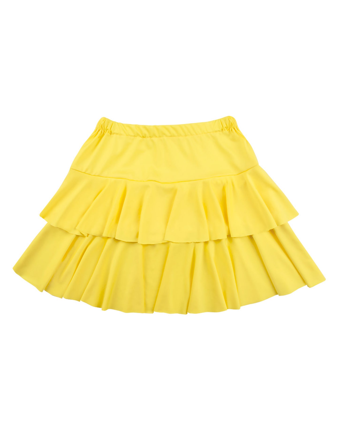 Dospelá fluorescenčná žltá sukňa