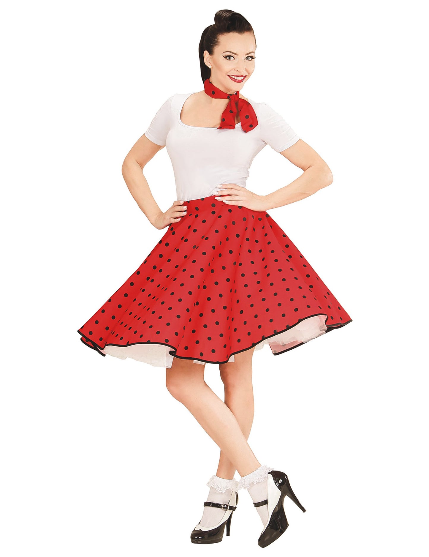 50 -50 -50 -50 -červená hrachová a šálka sukňa