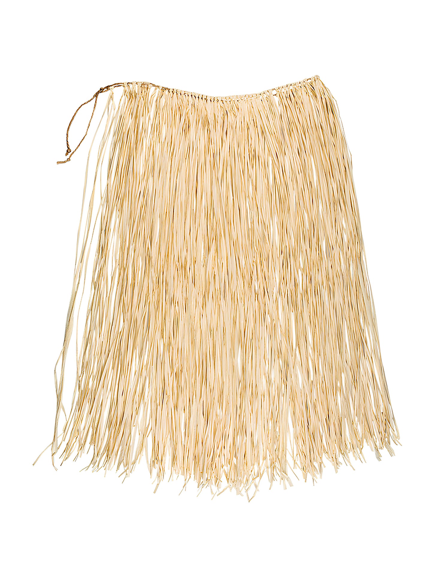 Dlhá prírodná havajská sukňa raphia dospelý