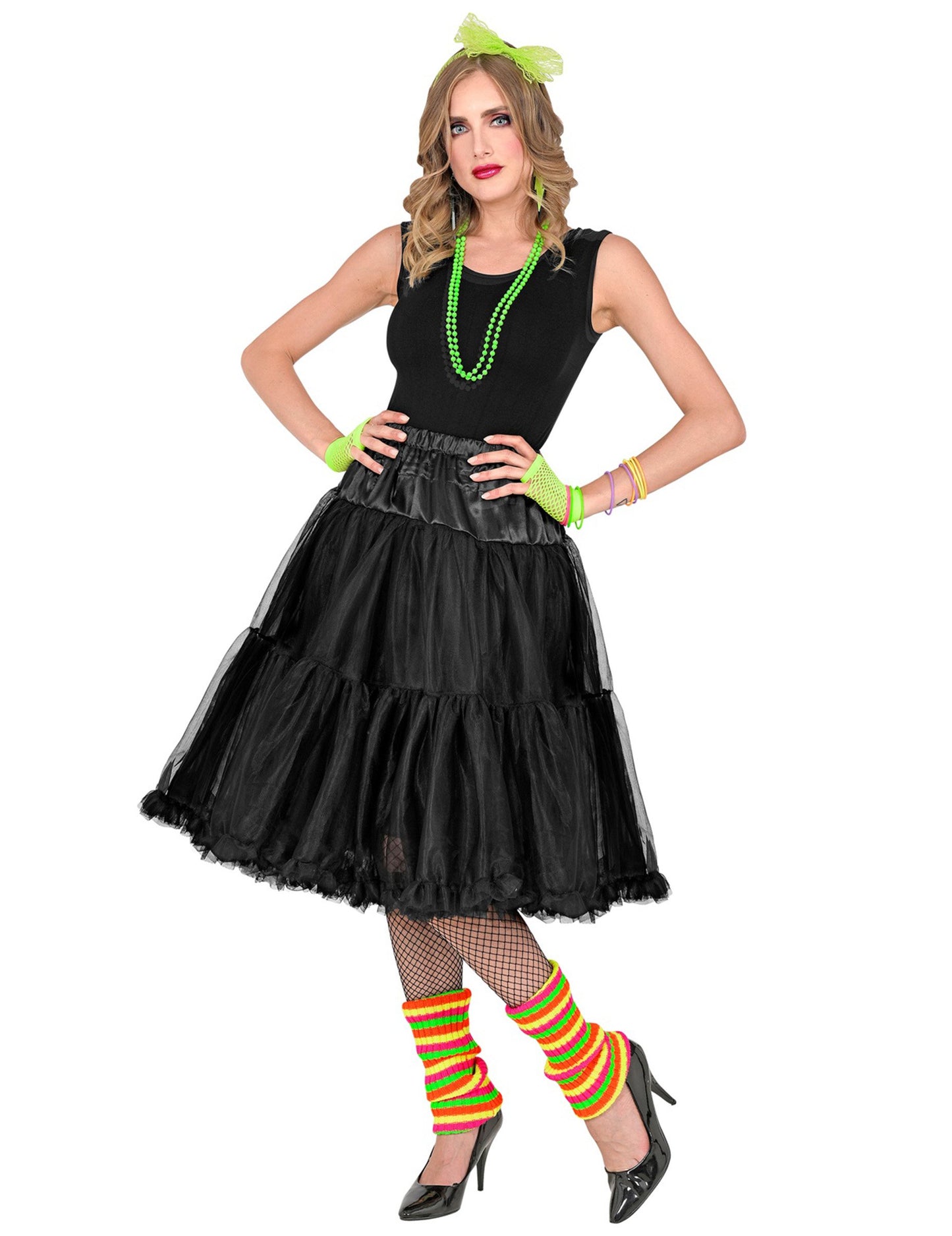 Čierny typ Petticoat 65 cm