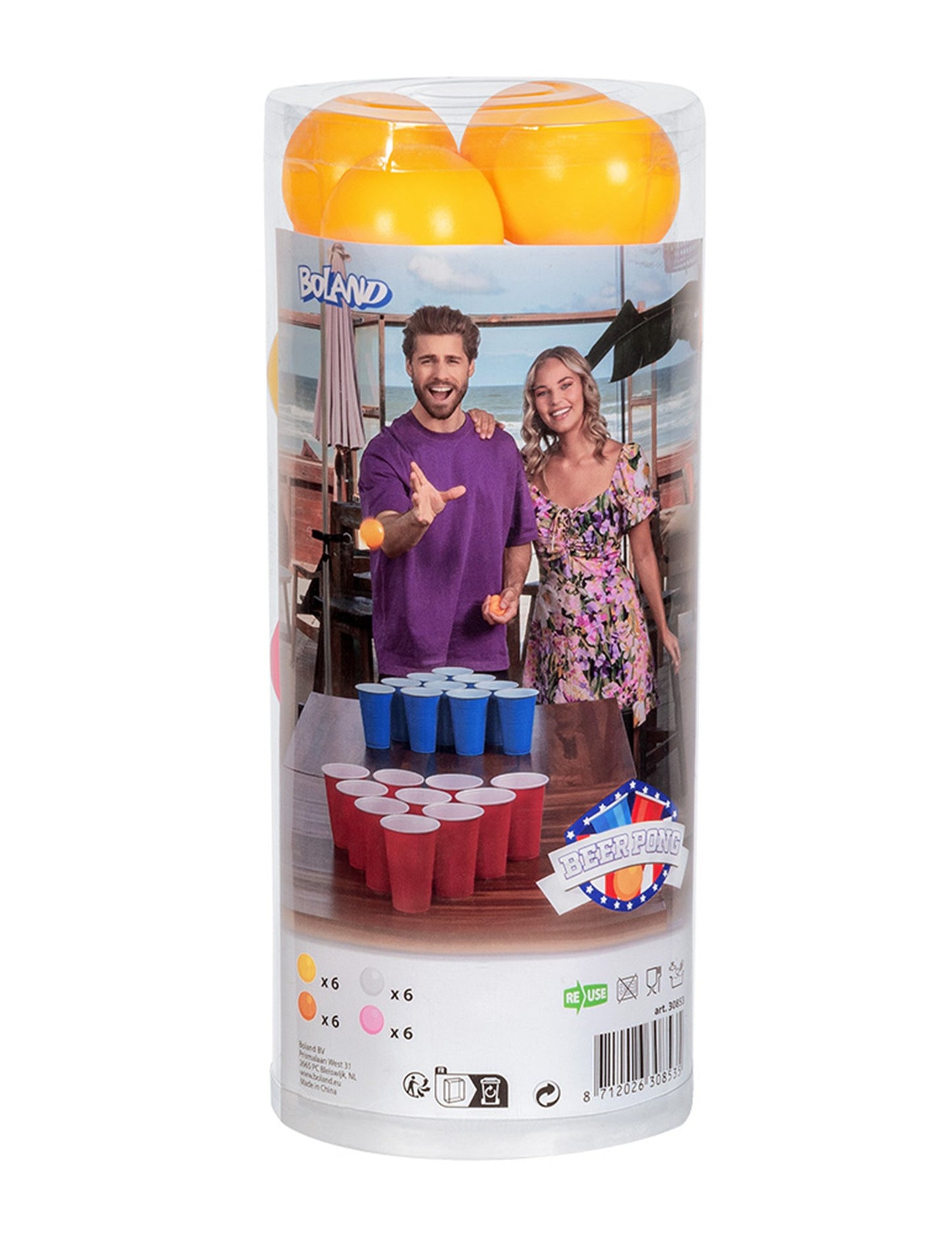 24 loptičiek pre pivo pong