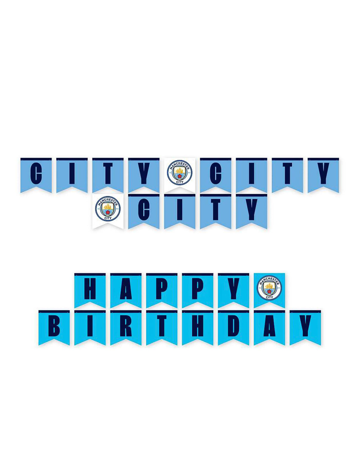 Narodeninová sada Manchester City Football Club 75 kusov
