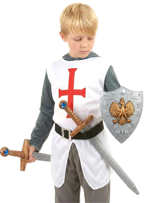 Shield Kit a 2 plastové meče pre deti