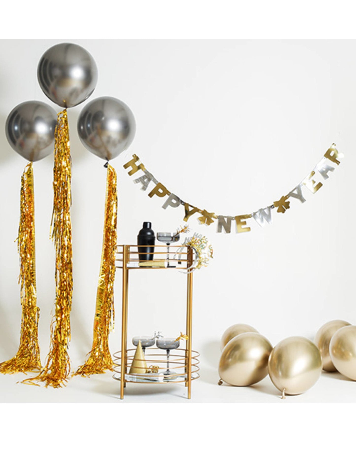 Súprava zlata a strieborného kusu 27 kusov