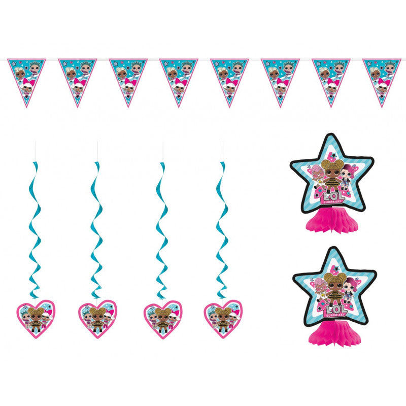 7 -kus dekorácie súprava lol prekvapenie