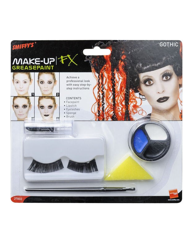 Halloween Dospelý gotický make -up sada