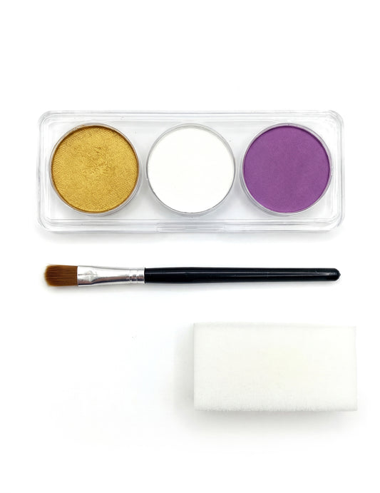 Aperçu du maquillage porté du kit maquillage licorne