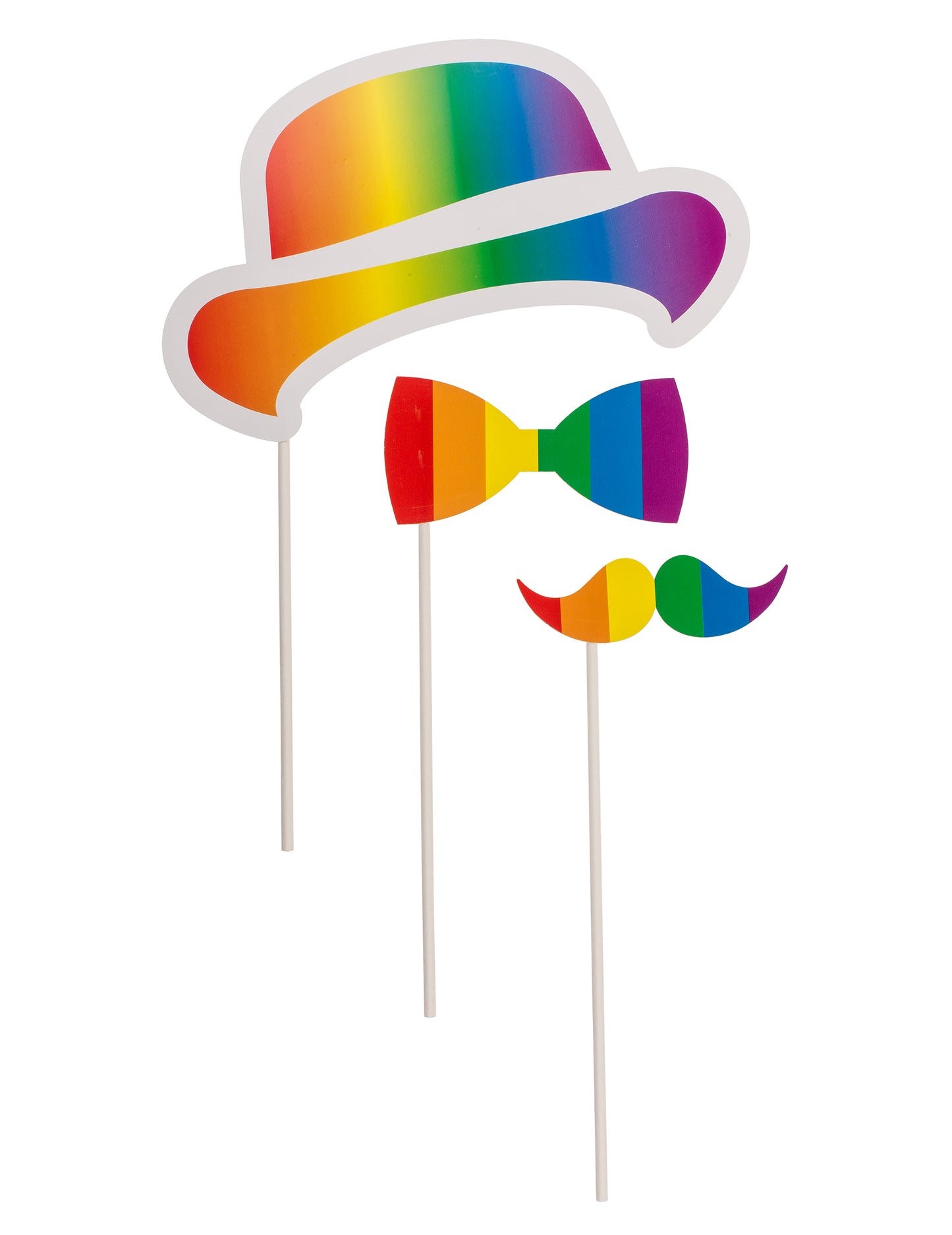 Súprava na fotenie Pride Rainbow, 12 kusov