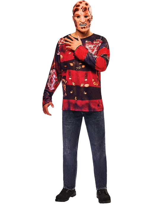 Súprava topu a masky pre dospelých Freddy Kruegger™