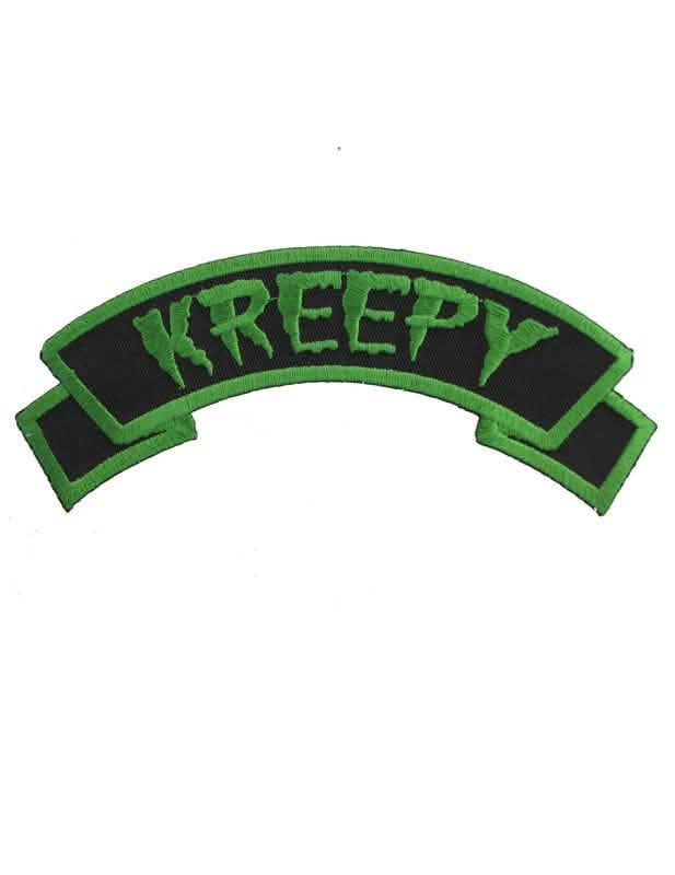 Patch Kreepy pre dospelý zelená