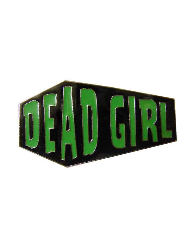 Prsteň na dva prsty rakva Dead Girl pre ženu čierna a zelená