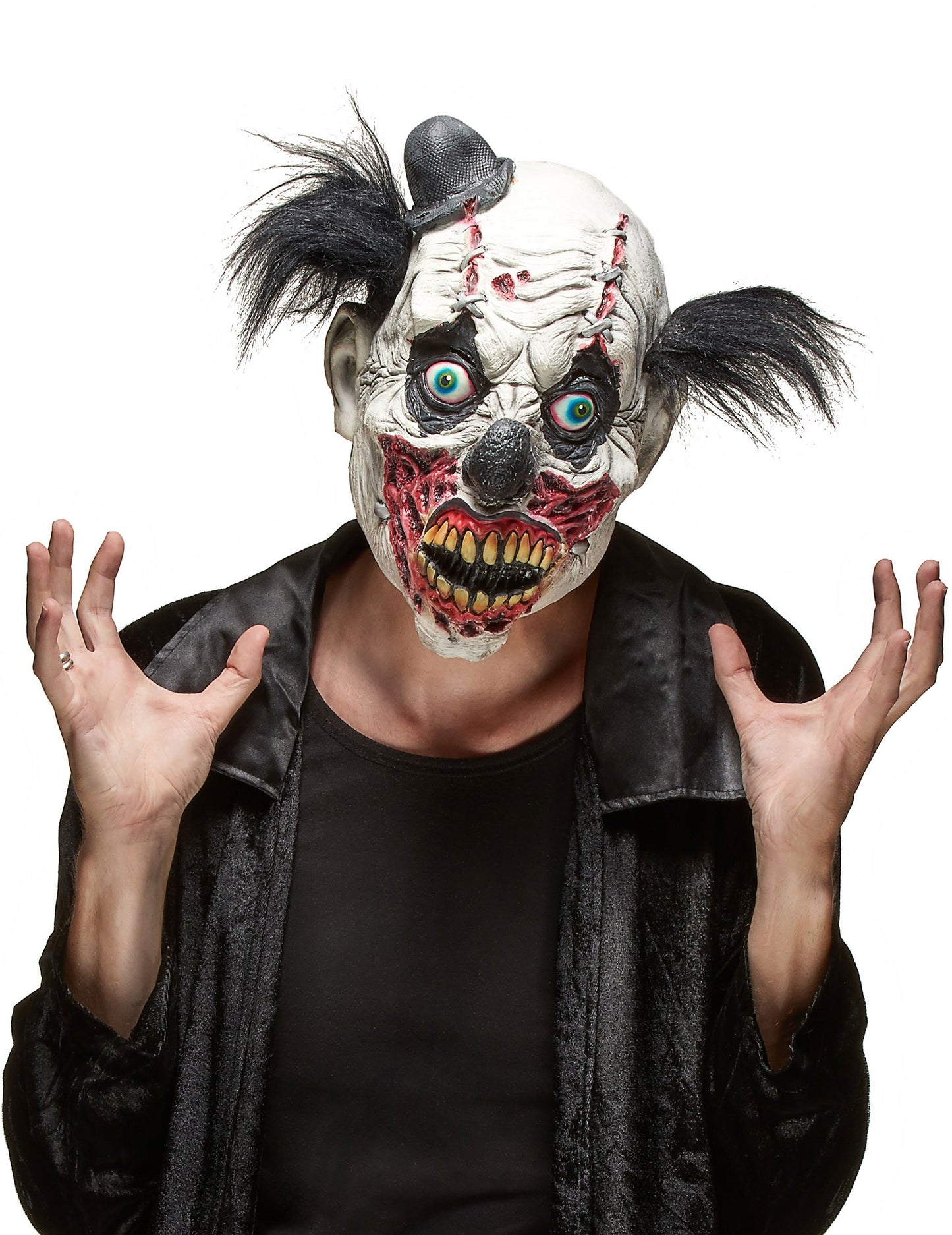 Latexová maska krvavý dospelý Halloween