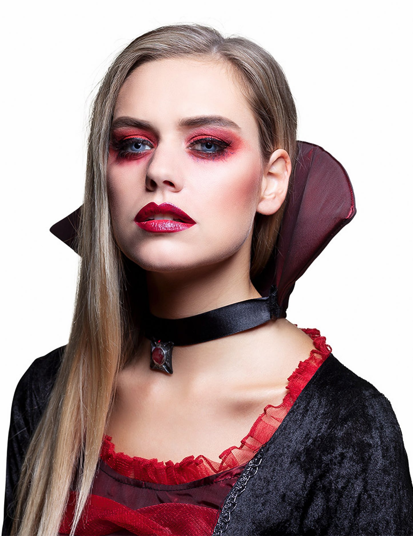 Kontaktné šošovky bez korekcie Fancy Eye Zombie Grey Halloween Halloween