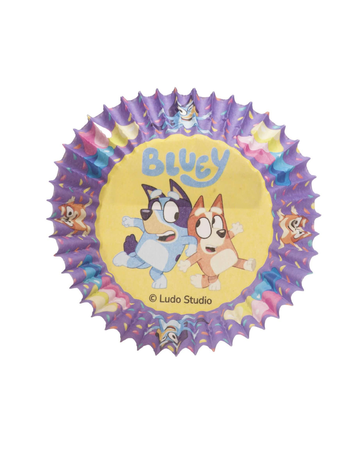Sada 25 košíčkov na muffiny Bluey a Bingo™ 5 × 3 cm