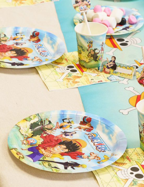 Sada 8 tanierov 23 cm Kartónová krabica One Piece™