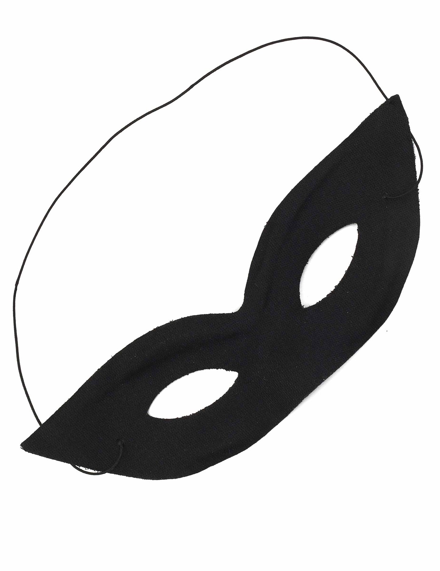 Detail elastického pásu čierneho masky pre ženy