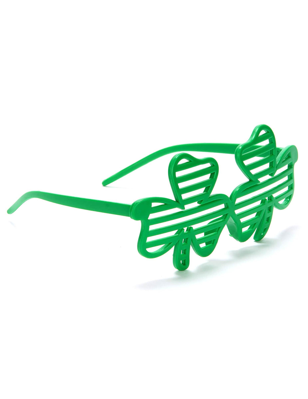 Vtipné zelené zelené okuliare Saint-Patrick