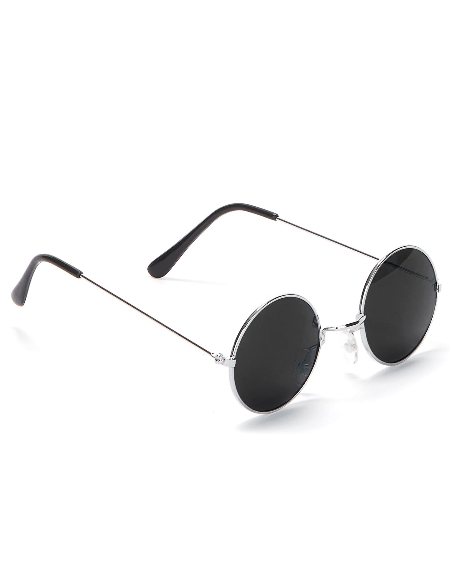 Dospelé hippie modré okrúhle okuliare