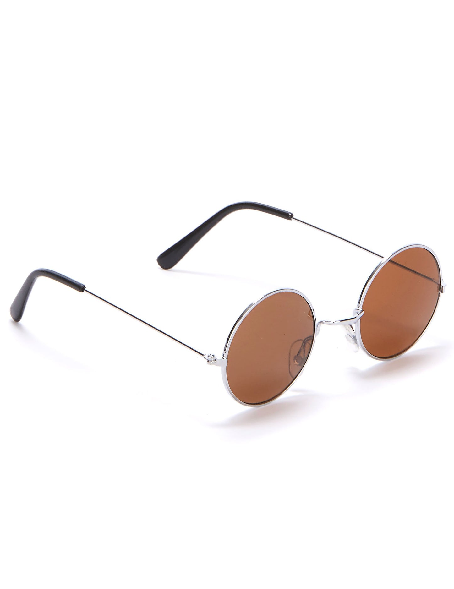 Dospelé hippie modré okrúhle okuliare