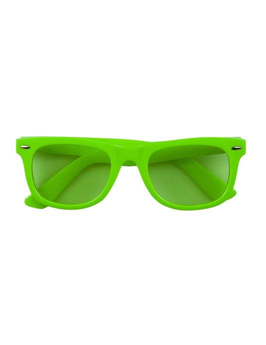 Vue de face des lunettes 80's