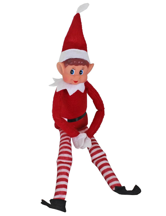 Vue de face du lutin farceur Elfie pour garçon