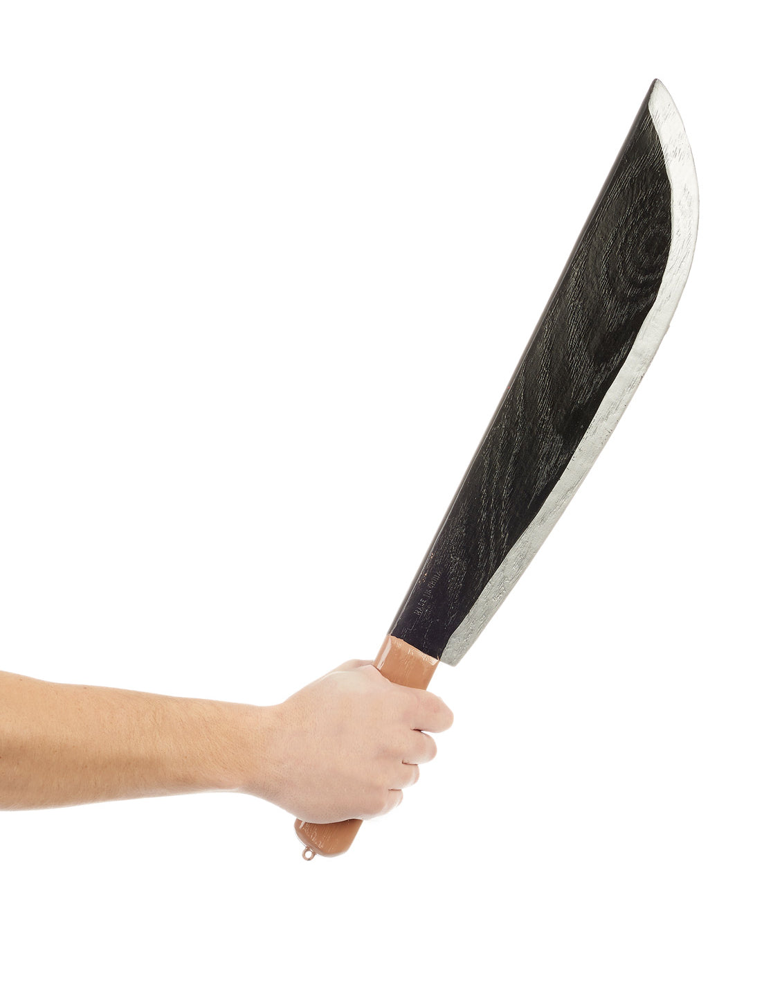 Čierna a šedá plastová mačeta