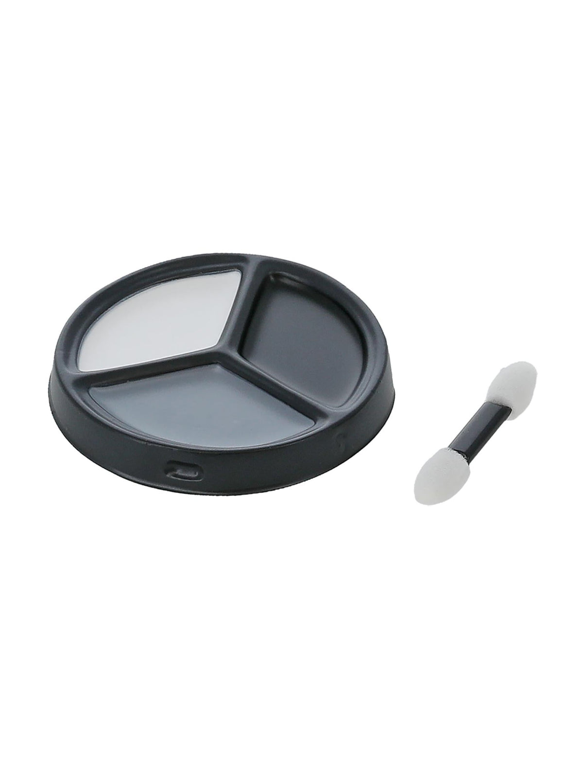 Palette ouverte et applicateur du maquillage palette vampire pour Halloween