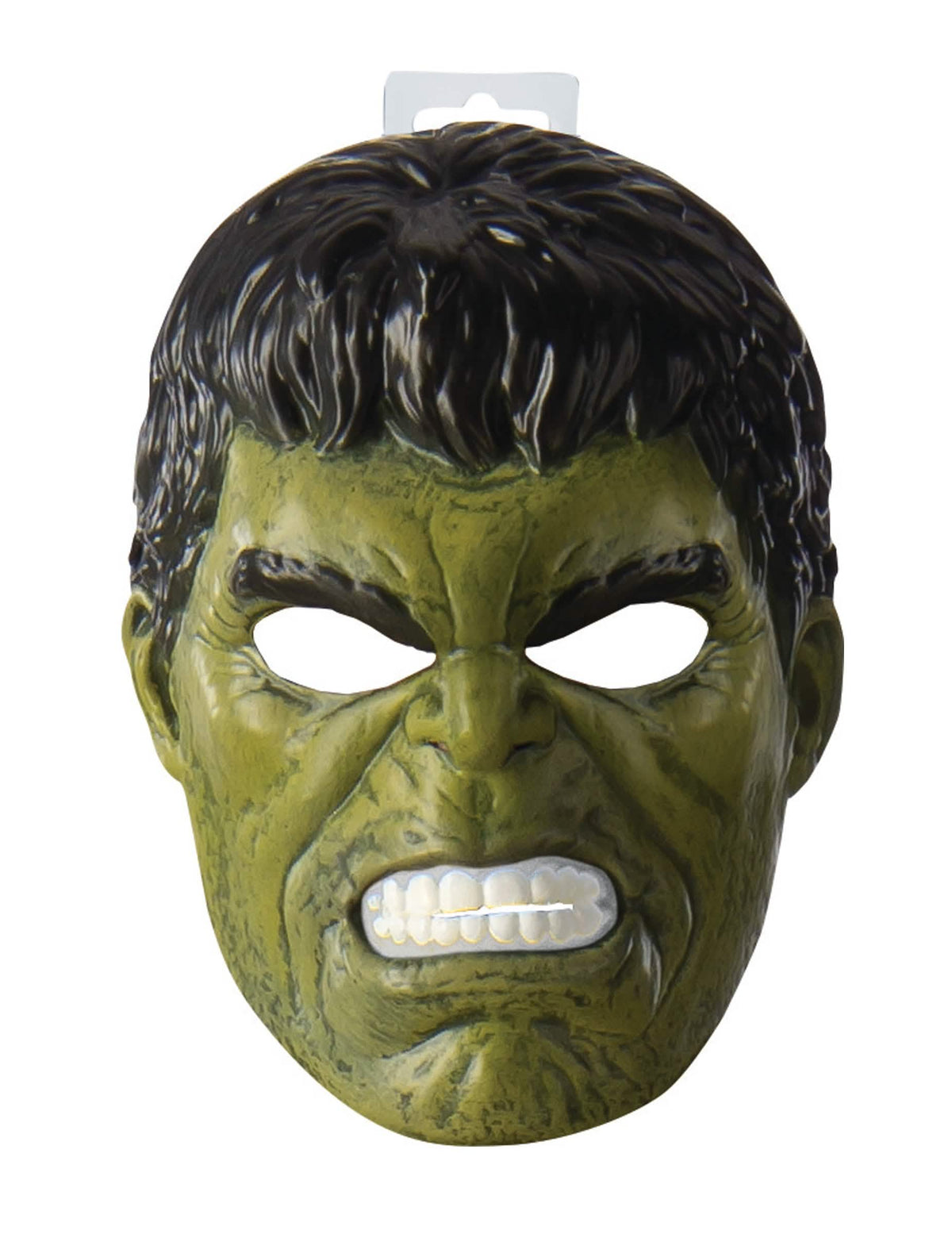 Pohľad spredu na polomasku Hulk