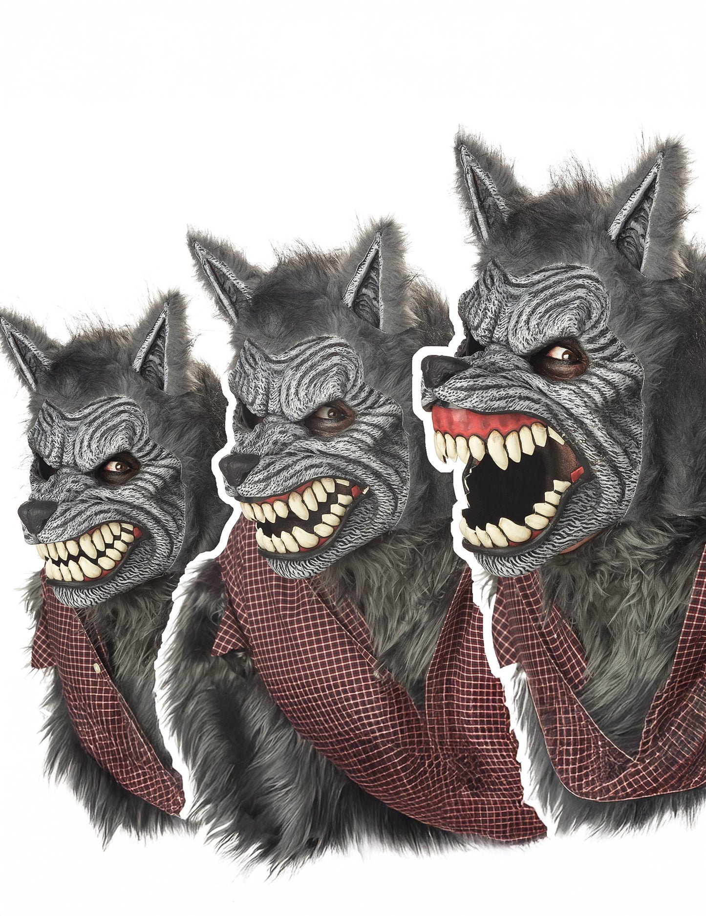 Kĺbová maska vlk garou anima dospelý