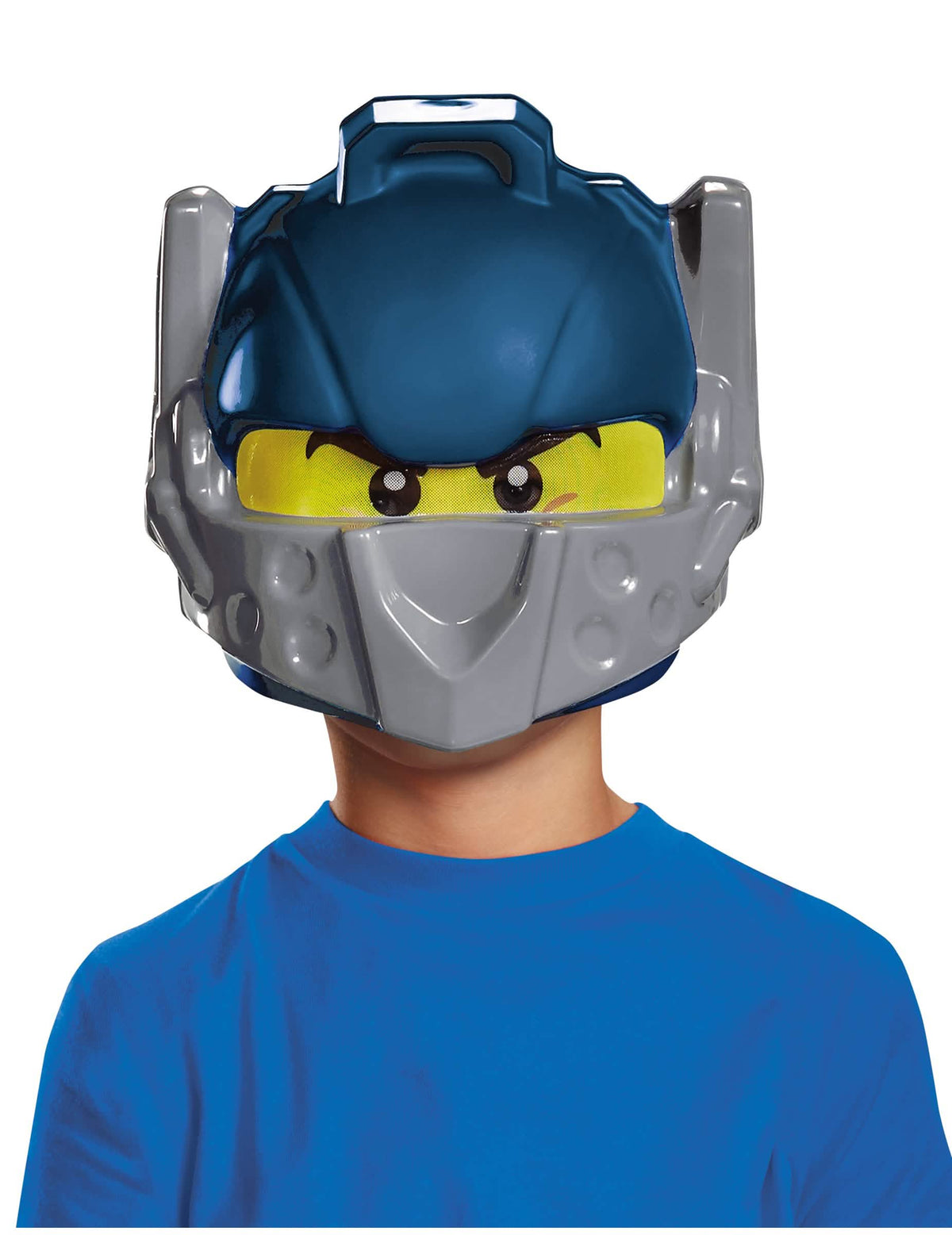 Pohľad spredu na masku Clay Nexo Knights™ - LEGO®