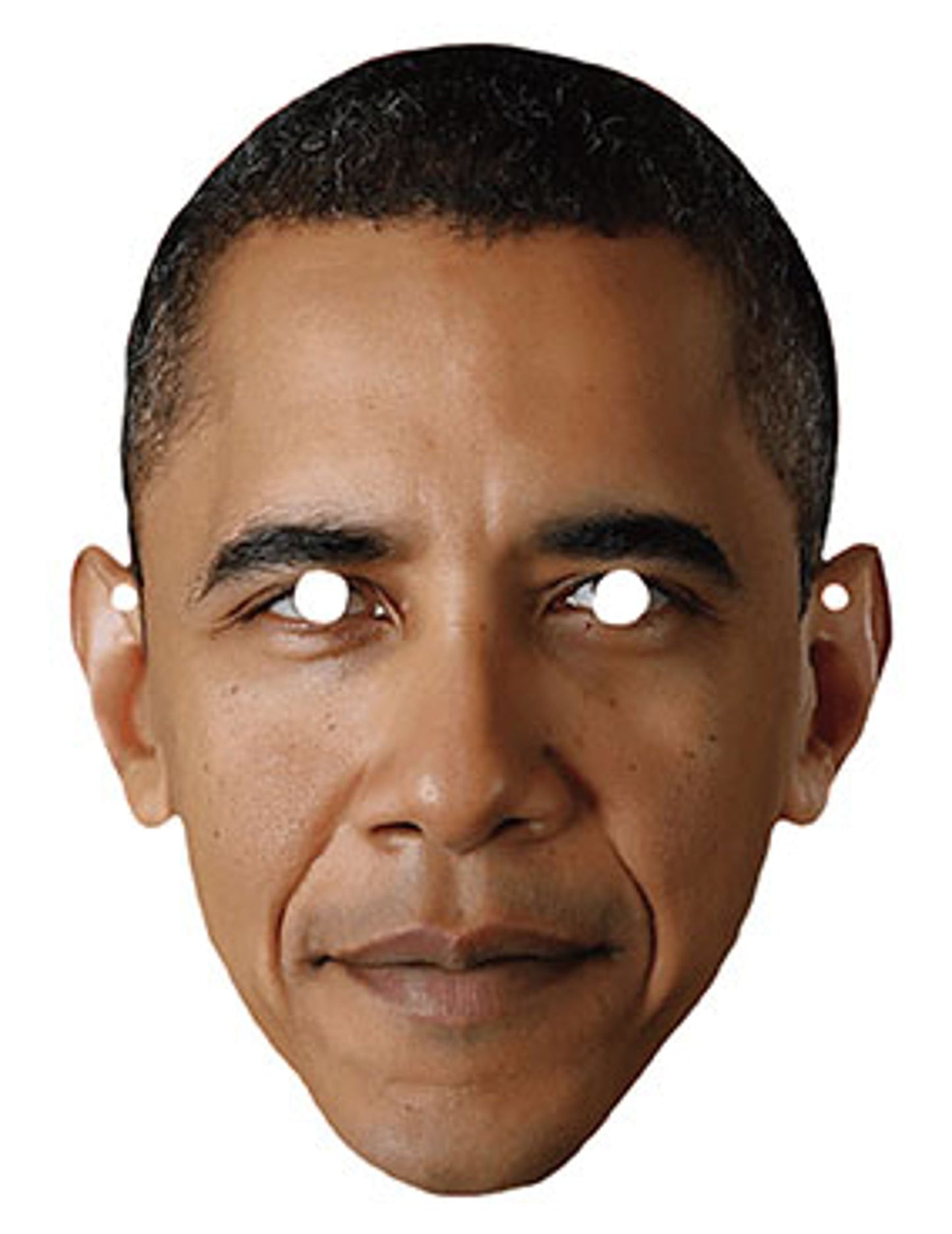 Kartónová maska Barack Obama