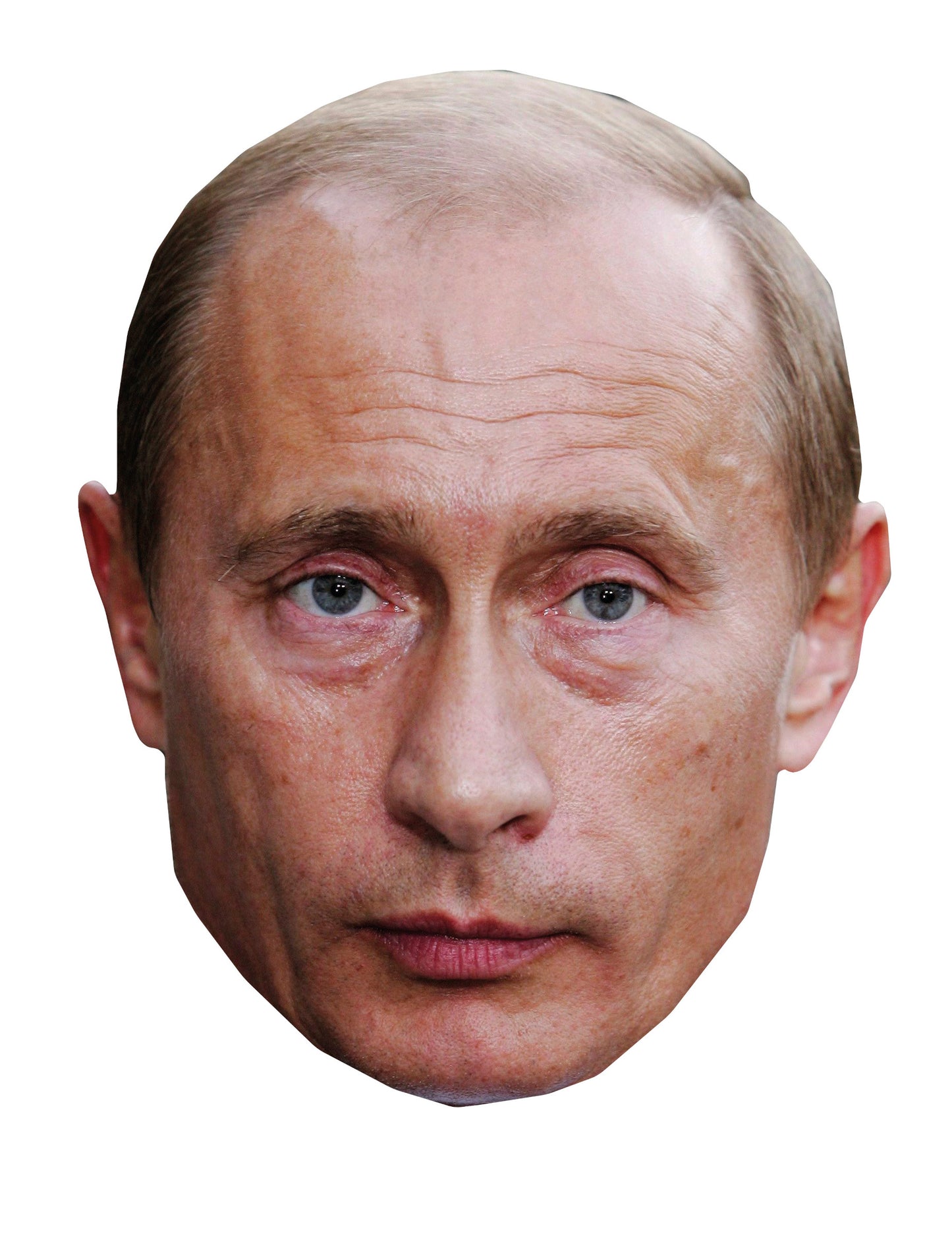 Vladimir poutin pre dospelých kartónová maska