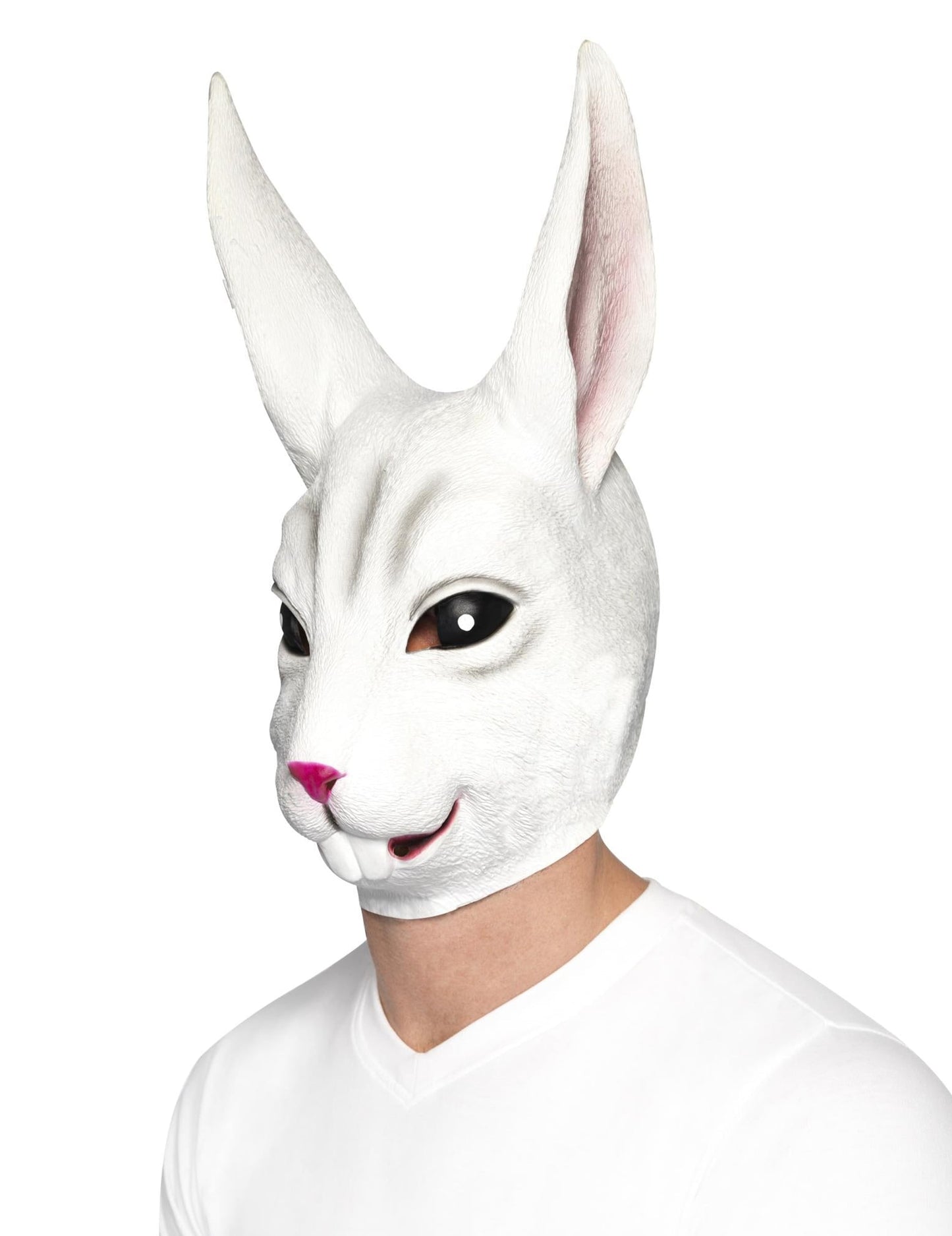 Vue de profil du masque de lapin